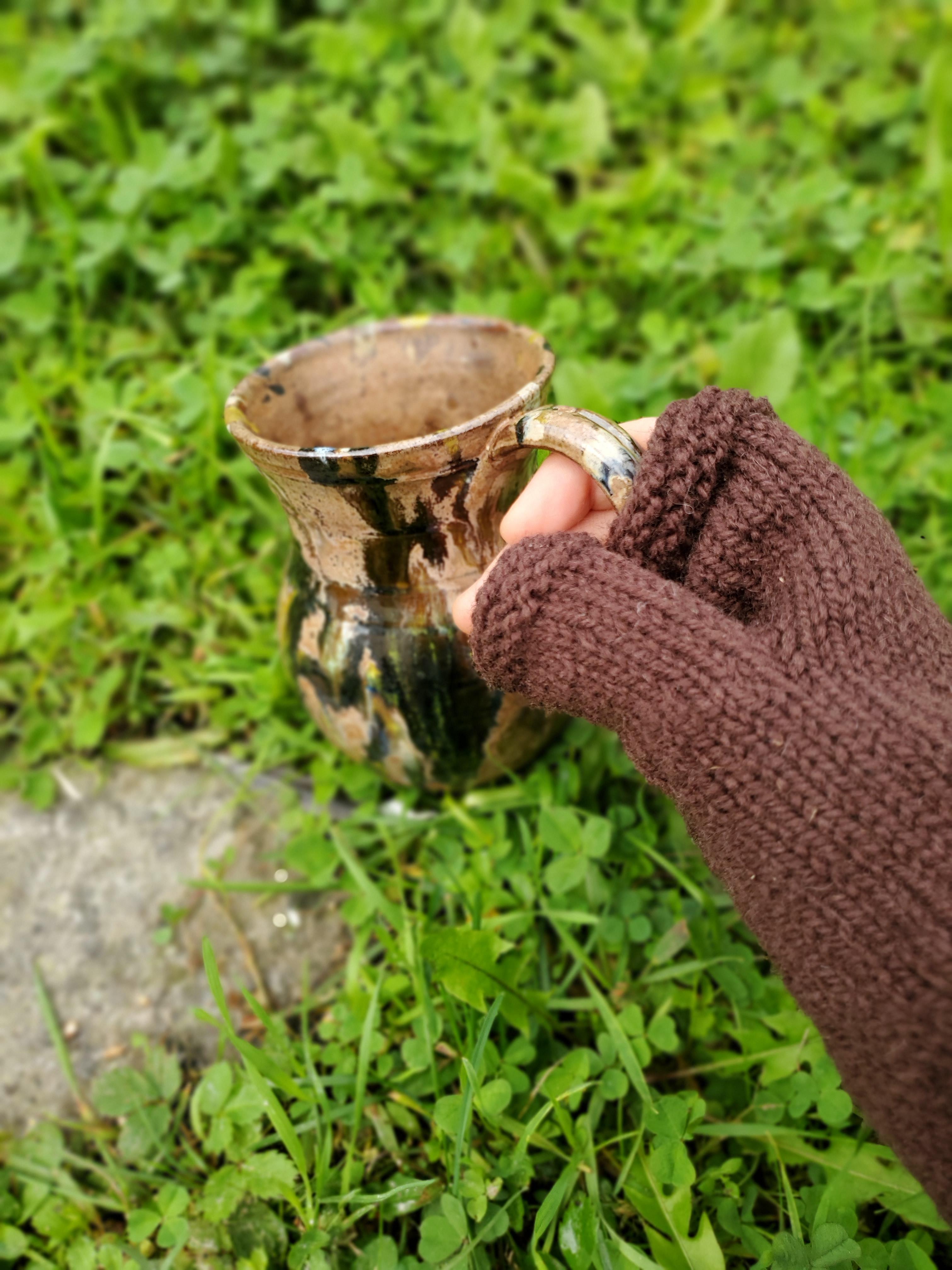 18th Century Fingerless Mittens