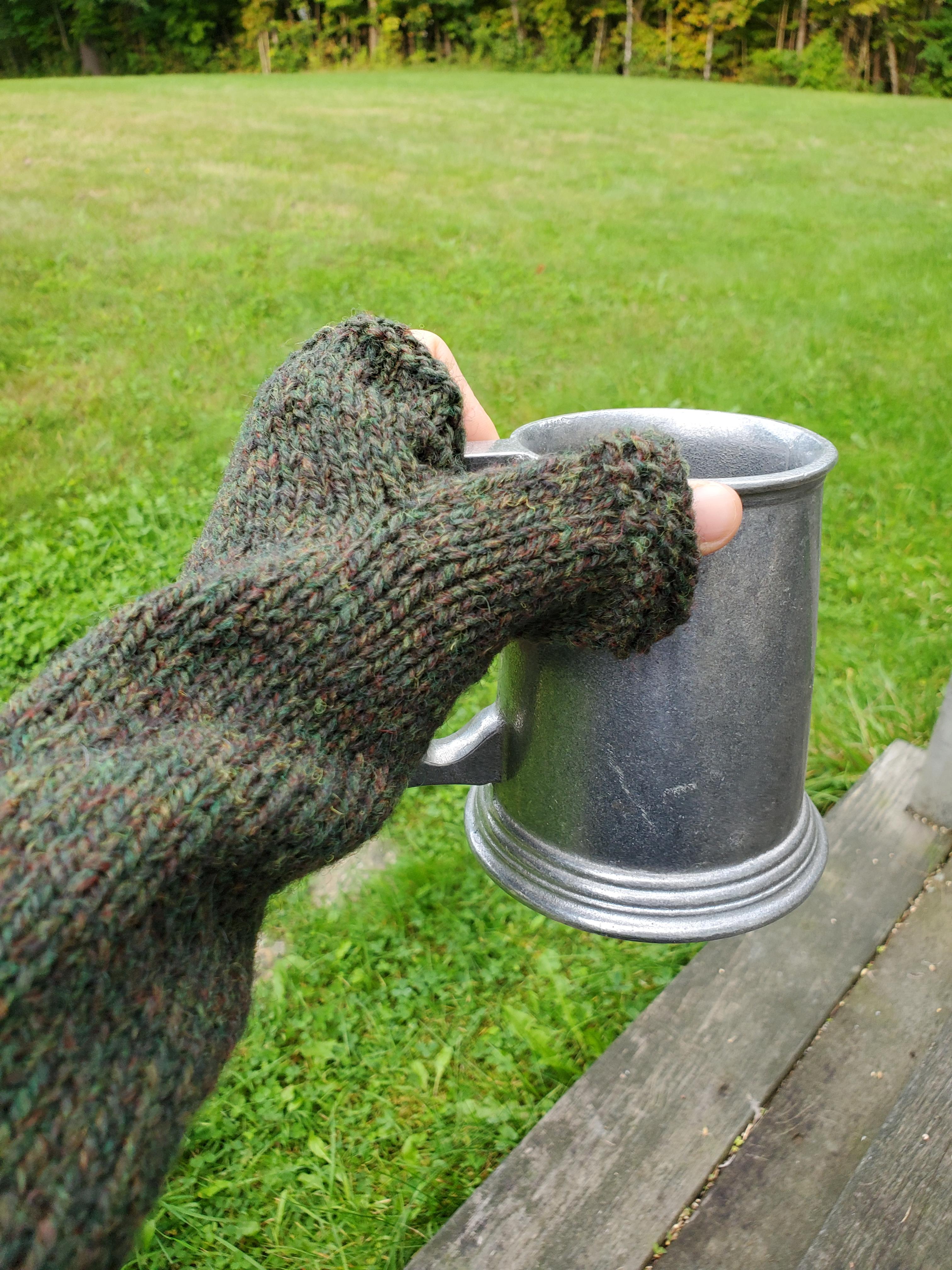 18th Century Fingerless Mittens