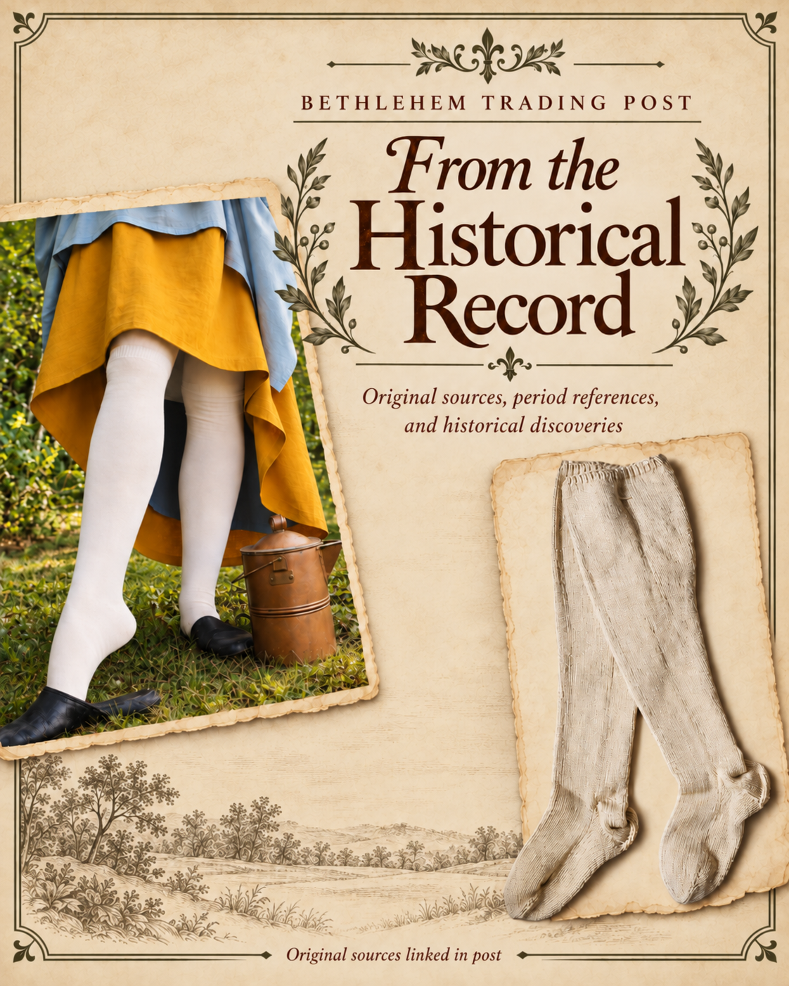 Historic Research 18th Century Stockings